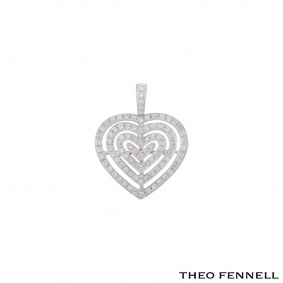 Theo Fennell Diamond Heart Pendant